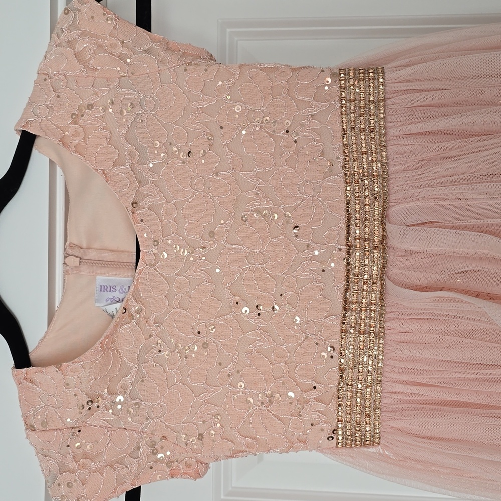 Iris & Ivy Romper with Rose Gold Accents - Picture 3 of 17